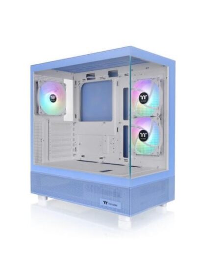 GABINETE THERMALTAKE VIEW 270 TG ARGB PLUS CON VENTANA MIDI-TOWER MINI-ITX-MICRO-ATX-ATX-E-ATX USB 3.2 SIN FUENTE 3 VENTILADORES ARGB INSTALADOS AZUL
