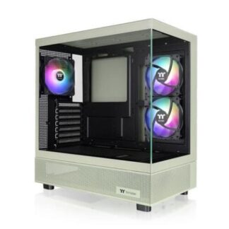 GABINETE THERMALTAKE VIEW 270 TG ARGB PLUS MIDI-TOWER ATX-EATX-MICRO-ATX-MINI-ITX USB 3.0 SIN FUENTE 3 VENTILADORES INSTALADOS VERDE