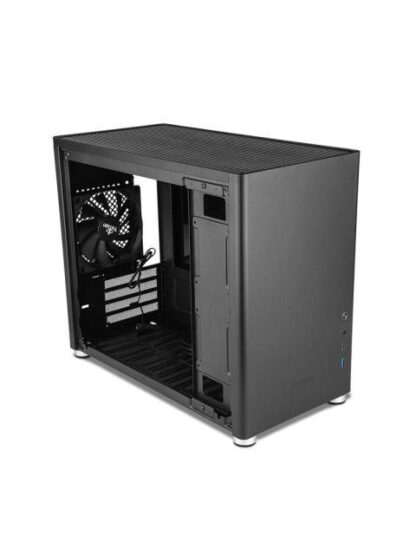GABINETE YEYIAN HUSSAR CON VENTANA MINI TOWER MICRO-ATX-MINI-ITX USB 3.2 SIN FUENTE 1 VENTILADOR INSTALADO NEGRO - Image 4
