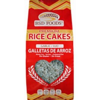 GALLETA DE ARROZ AJO 72 G BSD FOODS