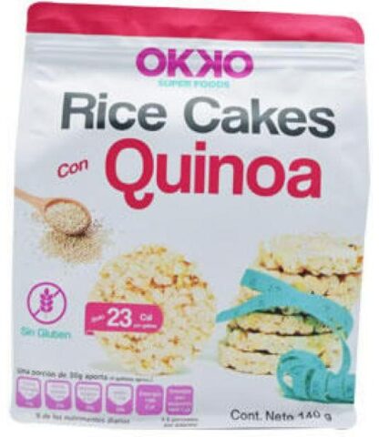 GALLETA DE ARROZ CON QUINOA 140 G OKKO