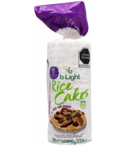 GALLETA DE ARROZ SAB CHIA Y QUINOA 100 G B LIGHT