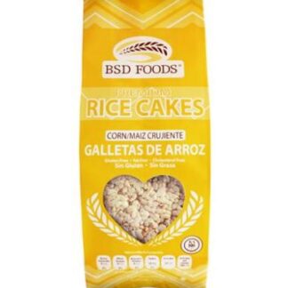 GALLETA DE ARROZ Y MAIZ 72 G BSD FOODS