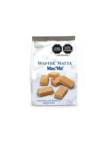 GALLETA MAC MA WAFER NATTA 70 GR