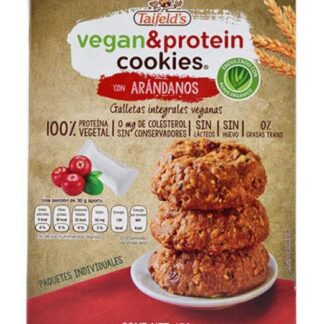 GALLETA VEGANA CON ARANDANO 170 G TAIFELDS