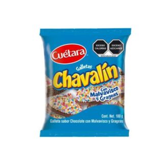 GALLETAS CHAVALIN CUETARA GRAGEA 100 GR