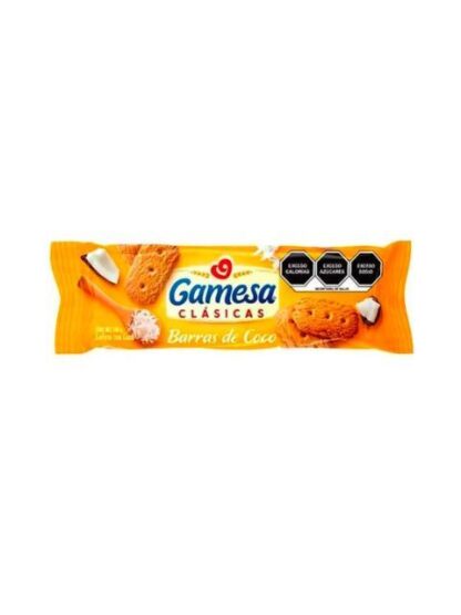 GALLETAS GAMESA BARRAS DE COCO 117GR