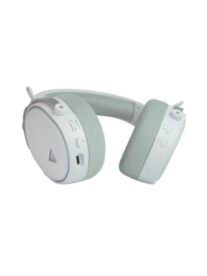 GAME FACTOR AUDIFONOS GAMER HSB600 7.1 INALAMBRICO BLUETOOTH-3.5MM BLANCO - Image 2