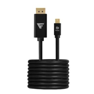 GAME FACTOR CABLE DISPLAYPORT MDTD400 MINI DISPLAYPORT 1.0 MACHO - DISPLAYPORT MACHO 3840X2160 4K 2 METROS