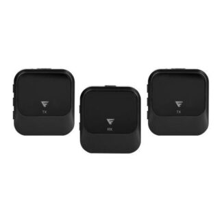 GAME FACTOR KIT MICROFONO DE SOLAPA MCL650 INALAMBRICO USB C NEGRO