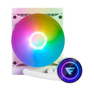 GAME FACTOR LQG501 ENFRIAMIENTO LIQUIDO PARA CPU 1X 120MM HASTA 2550RPM BLANCO