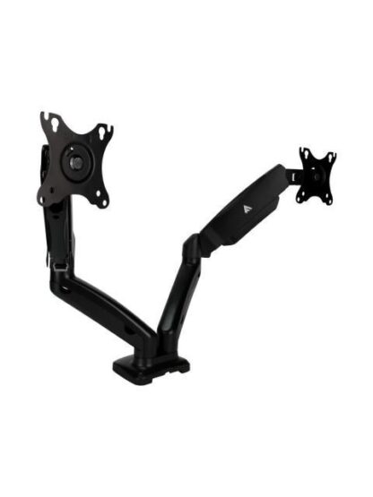GAME FACTOR SOPORTE DE ESCRITORIO PARA 2 MONITORES 27 HASTA 6.5KG NEGRO - Image 2