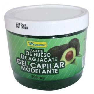 GEL ACEITE HUESO DE AGUACATE 500GR NATURAL MODELANTE MEGAMIX