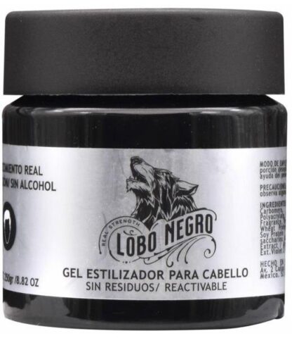 GEL CAPILAR 250 G LOBO NEGRO