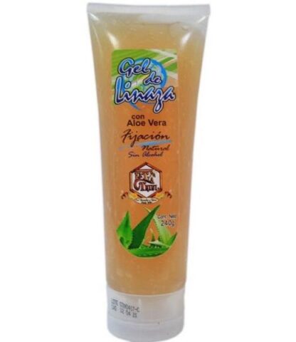 GEL CAPILAR DE LINAZA CON ALOE VERA 240 G LA TIA TRINI