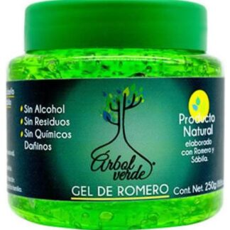 GEL CAPILAR DE ROMERO 250 G ARBOL VERDE