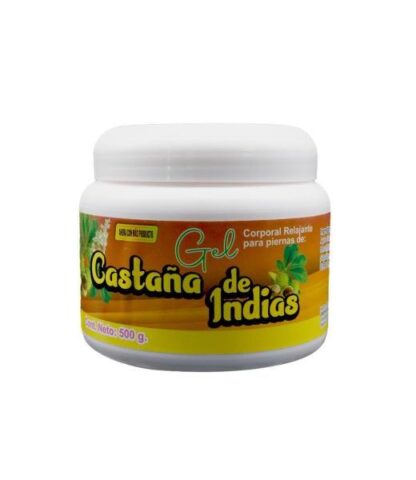 GEL CASTAÑA DE INDIAS 500 GR MIEL SALUD Y VIDA