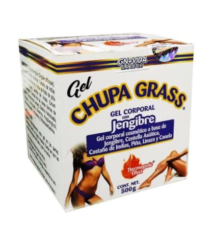 GEL CORPORAL CON JENGIBRE CHUPAGRASS 500 GRS GN+VIDA
