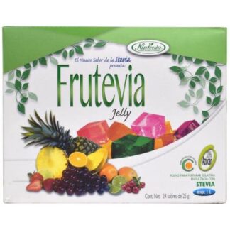 GELATINA CON STEVIA PIÑA 25 G FRUTEVIA P 24