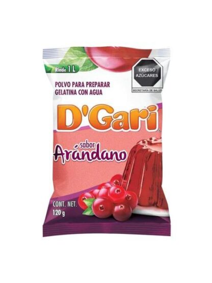 GELATINA DGARI ARANDANO 120 GR