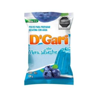 GELATINA DGARI MORA SILVESTRE 120 GR