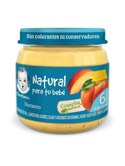 GERBER 2A ETAPA DURAZNO 100 GR