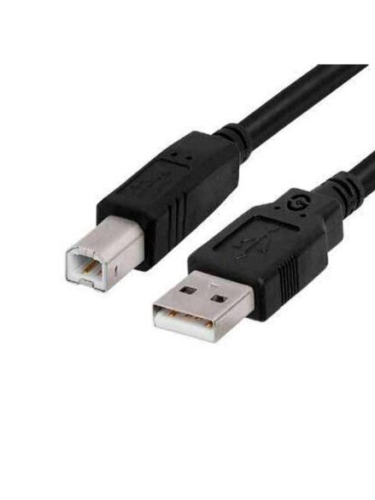 GETTTECH CABLE USB A MACHO - USB B MACHO 1.5 METROS NEGRO