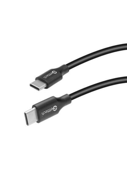 GETTTECH CABLE USB C A USB C VELOCIDAD DE TRANSFERENCIA RAPIDA 2 METROS COMPATIBLE CON DIFERENTES DISPOSITIVOS COLOR NEGRO MOD. GCUUCQC01 - Image 3