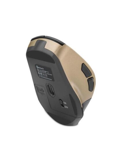 GETTTECH MOUSE INALAMBRICO PARA OFIC 6D 725F ILUMINACION RGB CUSTOM 7200 DPI 5 BOTON 1 SCROLL CONECTIVIDAD DUAL NEGRO DORADO GGMSTDBW01GD - Image 2