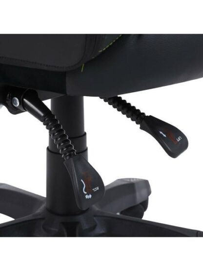 GETTTECH SILLA GAMER GAR-GAOPY-G2-GR HASTA 120KG NEGRO-VERDE - Image 6