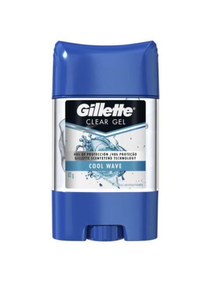 GILLETTE DESODORANTE GEL COOLWAVE DE 82 GR