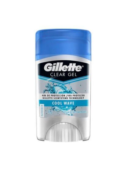 GILLETTE DESODORANTE GEL MINICLEAR COOL WAVE 45 GR