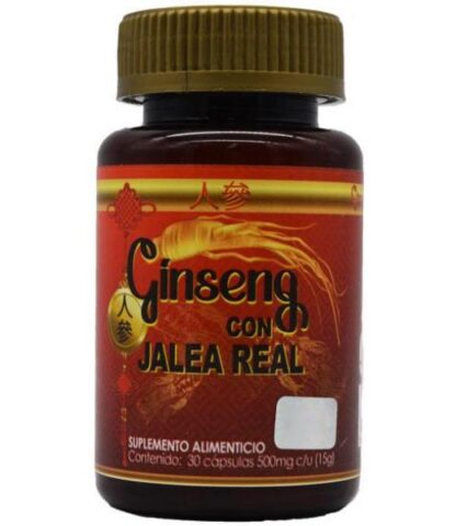 GINSENG CON JALEA REAL 500 MG 30 CAP ANAHUAC