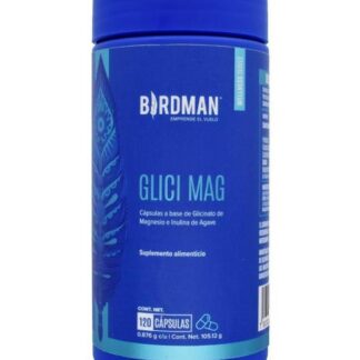 GLICINATO DE MAGNESIO 120 CAP BIRDMAN