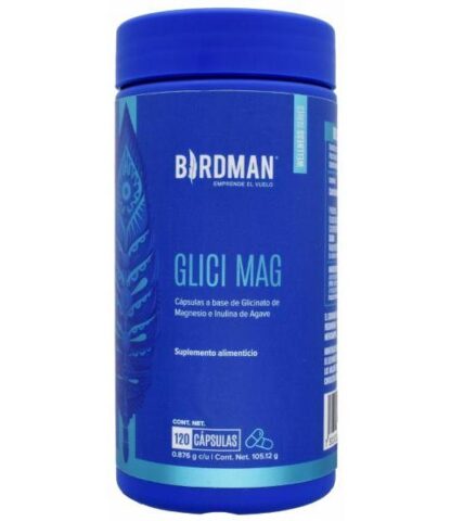 GLICINATO DE MAGNESIO 120 CAP BIRDMAN