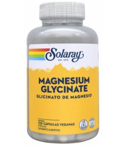 GLICINATO DE MAGNESIO 120 CAP SOLARAY