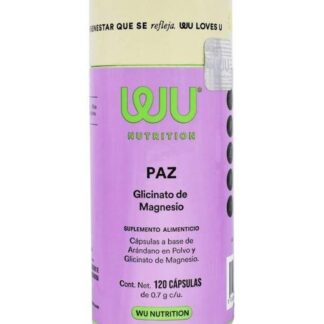 GLICINATO DE MAGNESIO 120 CAP WU NUTRITION