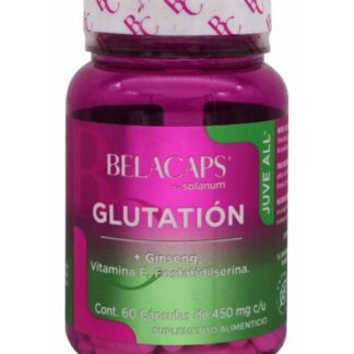 GLUTATION GINSENG VITAMINA E 60 CAP SOLANUM BELACAPS