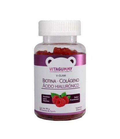 GOMITAS BIOTINA COLAGENO C 90 VITAGUMMY SIEMPRE NATURAL