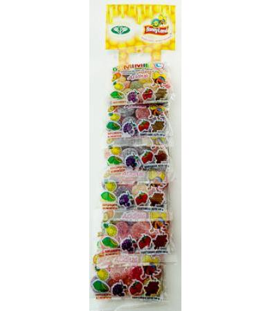 GOMITAS DE MIEL SABOR TUTIFRUTI 60 G HONEY LAND P 6