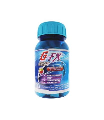 GOMITAS G-FX GUMS C 110 (242GR) GLUCOSAMINA MSM CONDROITINA COLAG LAB. NATUTECH