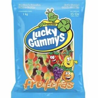 GOMITAS LUCKY GUMMY DE FRUTITAS BOLSA 1 KILO