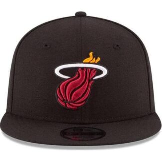 GORRA ACCESORIO MIAMI HEAT NBA NEGRO NEW ERA CAP