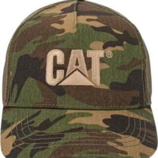GORRA CAT TRUCKER VERDE CAMUFLAJE CATERPILLAR