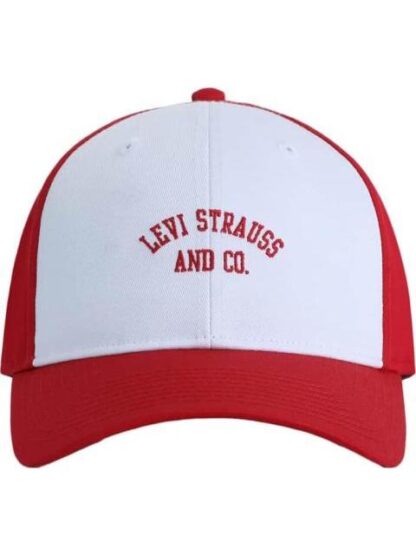GORRA DE BEISBOL ROJO LEVIS STRAUSS