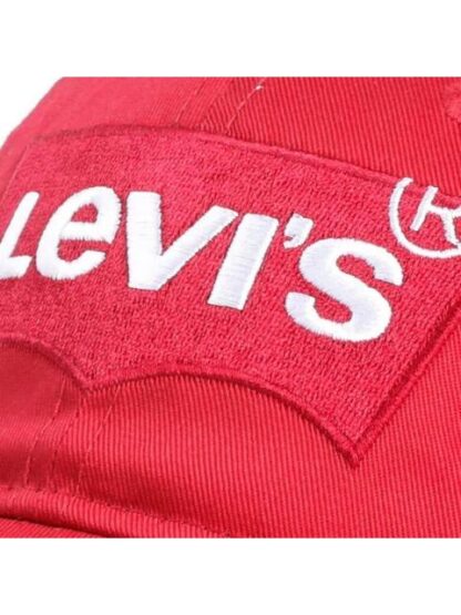 GORRA DE BEISBOL ROJO LEVIS STRAUSS - Image 4