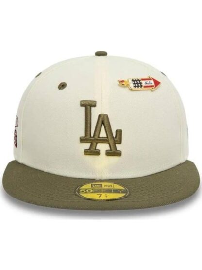 GORRA LOS ANGELES DODGERS 59FIFTY BLANCO NEW ERA CAP - Image 2