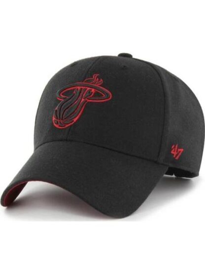 GORRA MIAMI HEAT NEGRO 47 BRAND