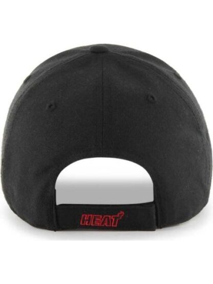 GORRA MIAMI HEAT NEGRO 47 BRAND - Image 2