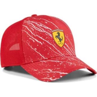 GORRA MOTORSPORT FERRARI RACE COLOR S TRUCKER CAP ROJO PUMA